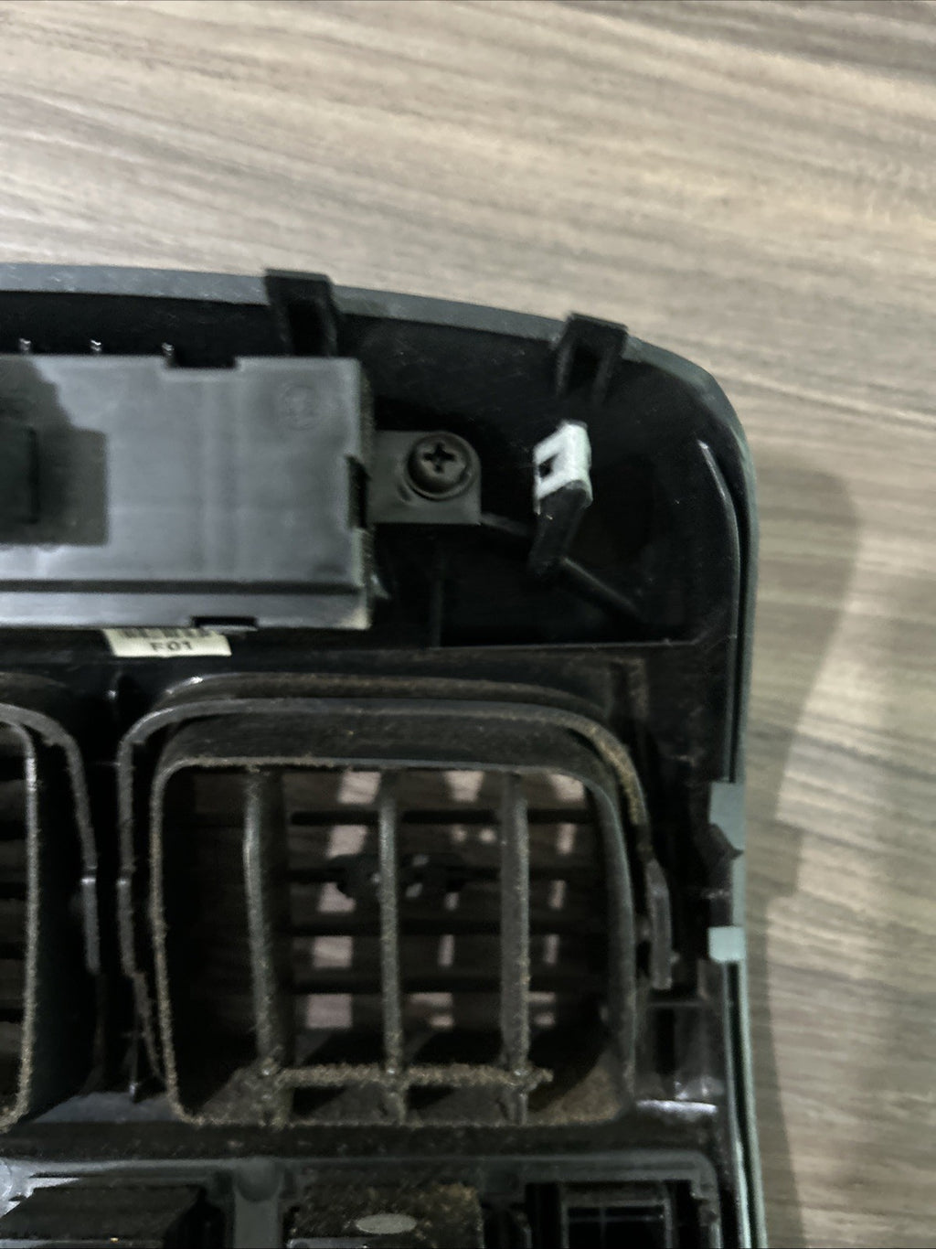 Hyundai Accent 2003 2004 2005 Dash Trim Air Vents Radio Climate Bezel Gray 03-05