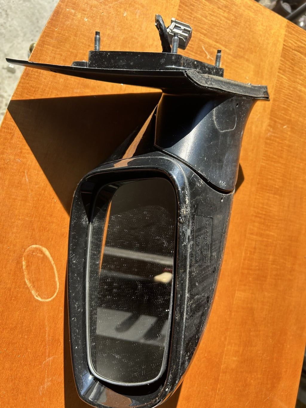 2011-2015 Hyundai Sonata Hybrid Left Driver View Door Mirror Black