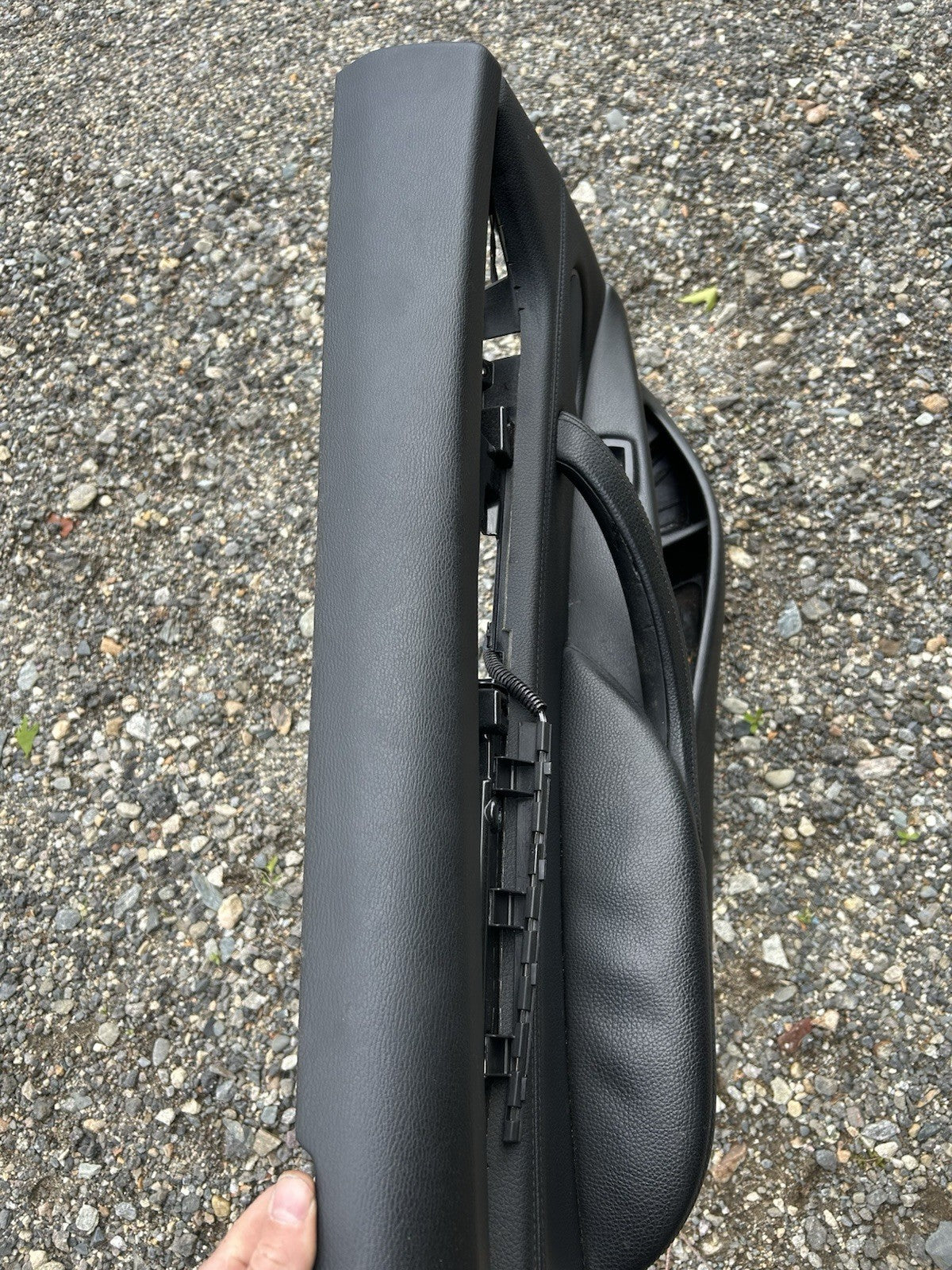 14-18 BMW X5 F15 Rear Left Driver Door Panel Card W/ Black OEM