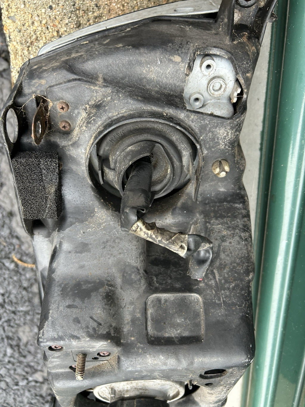 90-94 LEXUS LS400 DRIVER LEFT FULL HEADLIGHT LAMP ASSEMBLY OEM 228-74984