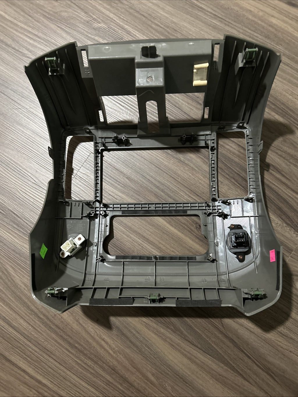 2009 2010 2011 2012 Nissan Frontier Xterra Dash Radio Trim Bezel Gray Silver 155