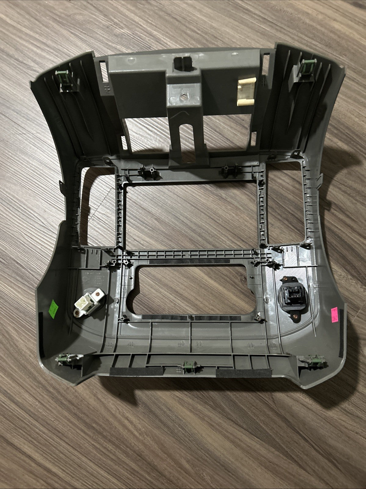 2009 2010 2011 2012 Nissan Frontier Xterra Dash Radio Trim Bezel Gray Silver 155