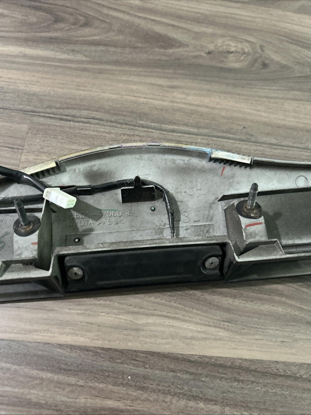 2004-2009 Toyota Prius Rear Liftgate Handle Garnish Trim OEM Black 202