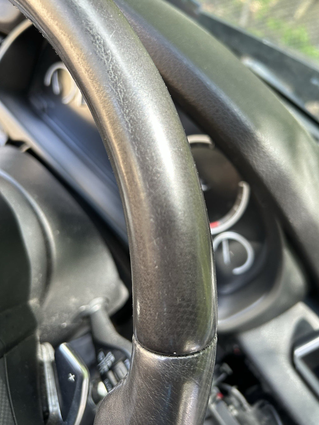 2014-2018 BMW X5 F15 15-19 BMW X6 F16 STEERING WHEEL W/ PADDLES (BLACK) M-SPORT!