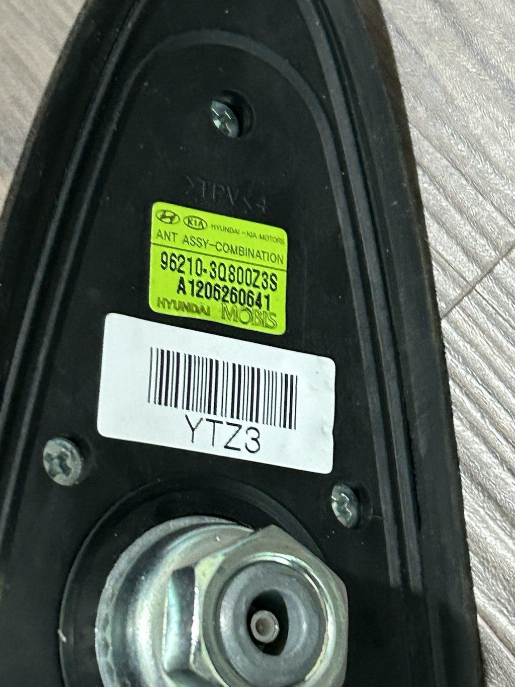 13-14 HYUNDAI SONATA Antenna 96210-3Q800-Z3S Blue Grey Metallic Paint CodeZ3 Z3S