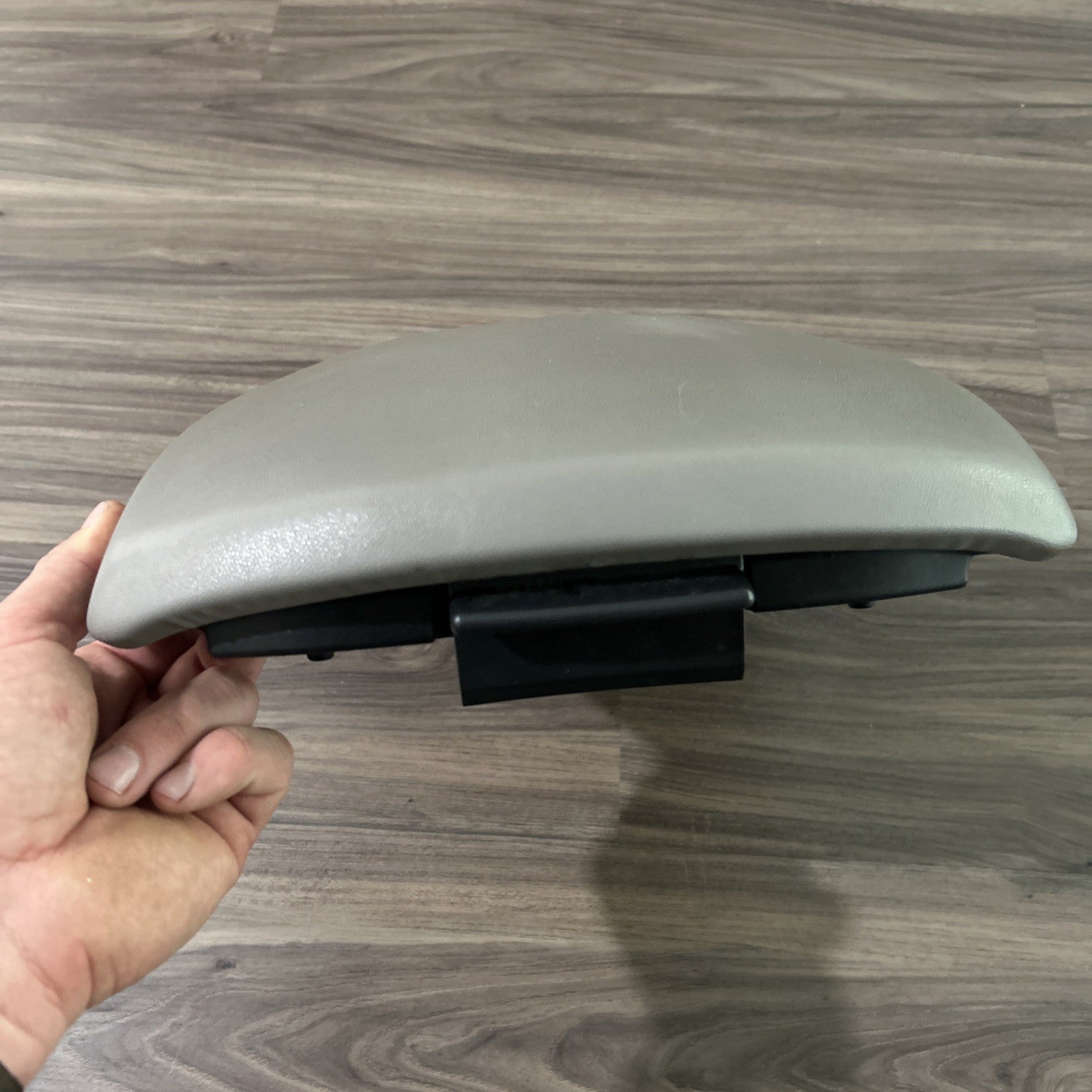 2009-2015 Honda Pilot Front Center Console Arm Rest Lid/ Compartment Door Gray