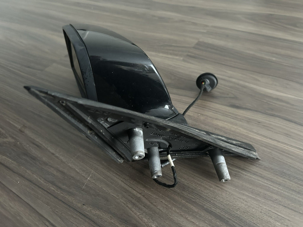 BMW E60 E61 2008 LEFT DRIVER SIDE DOOR AUTO FOLD DIM HEATED MIRROR OEM Black