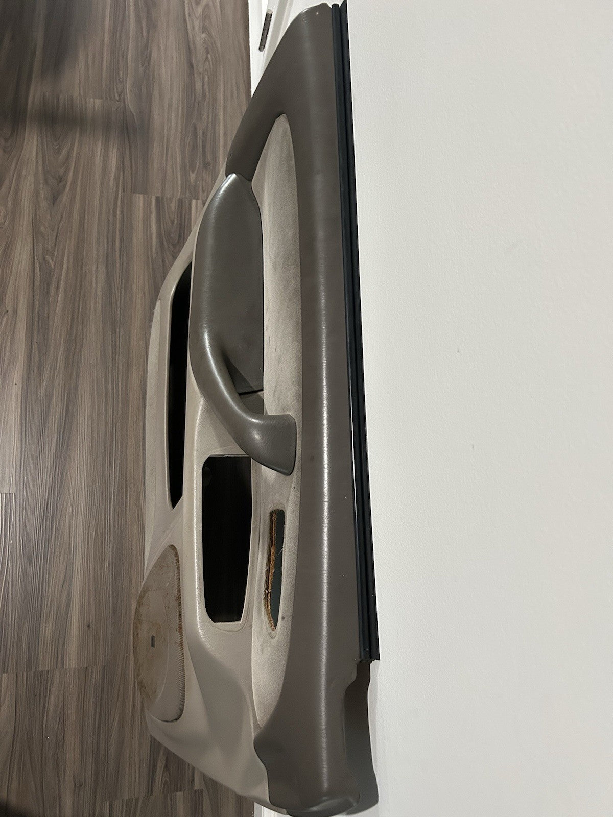 2001 2002 2003 2004 Toyota Sequoia Left Driver  Front Door Panel Trim Brown OEM