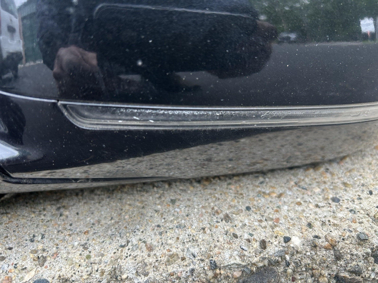 Fits 14 - 18 BMW X5 F15 LH Driver Power Door Mirror Heated w Memory Black=475M