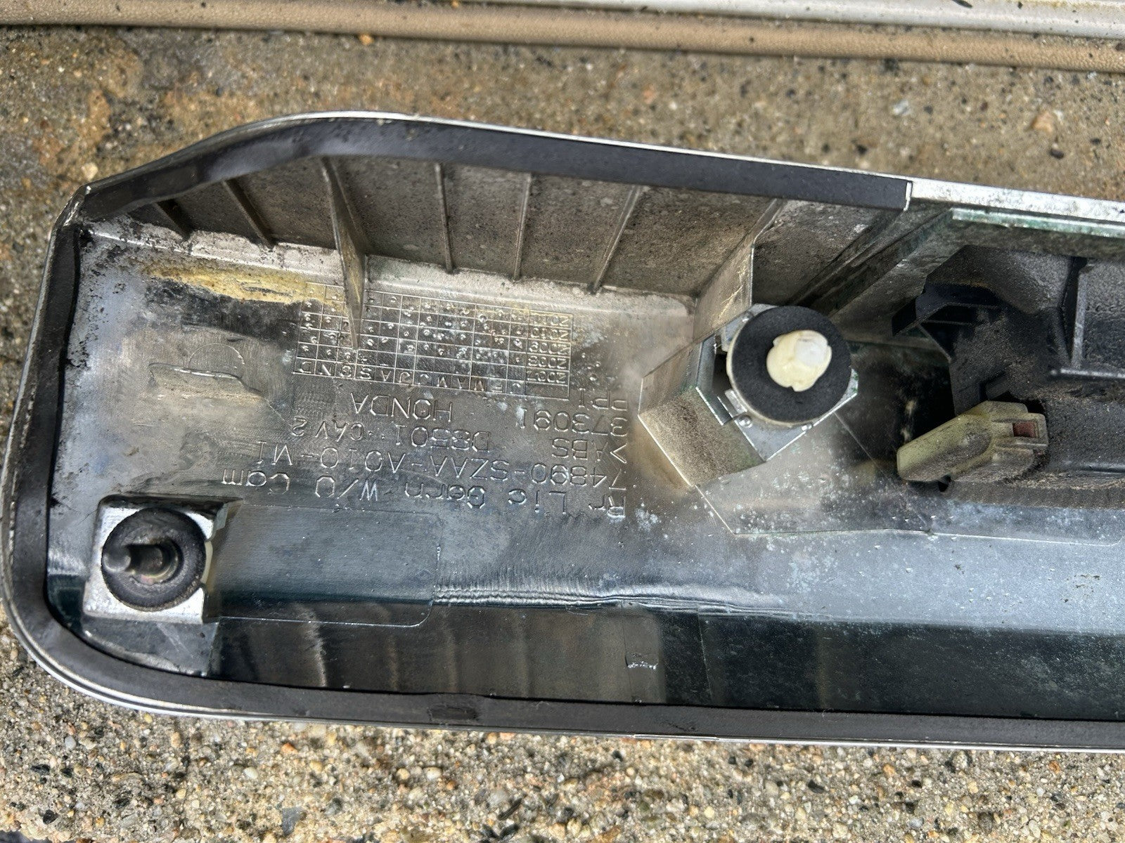 2009 2010 2011 2012 2013 2015 Honda Pilot Chrome Tail Lift Gate Trim + CAMERA