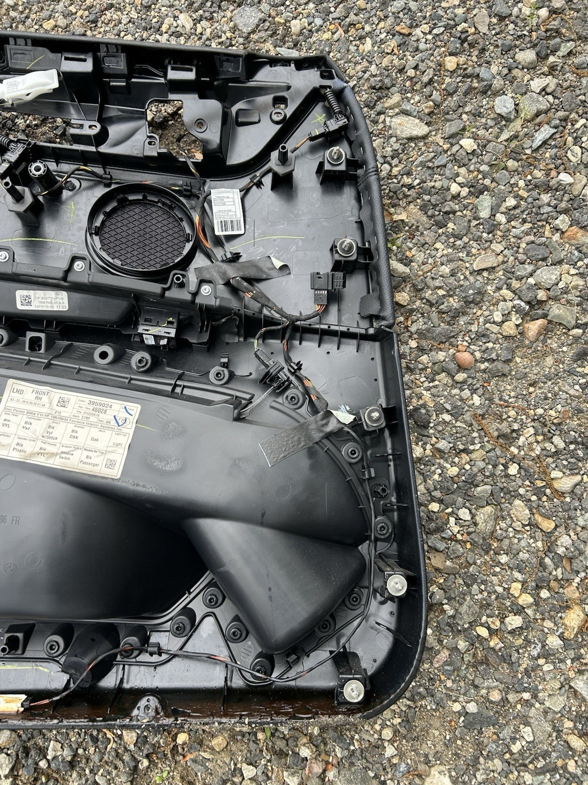 🚘 2014 - 2018 BMW X5 F15 Door Panel Front Right Door Card Black OEM🔩