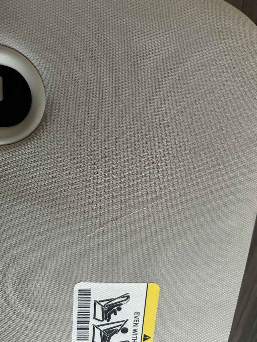 08-16 Dodge Grand Caravan / Chrysler Town Country Sun Visor Homelink Gray OEM