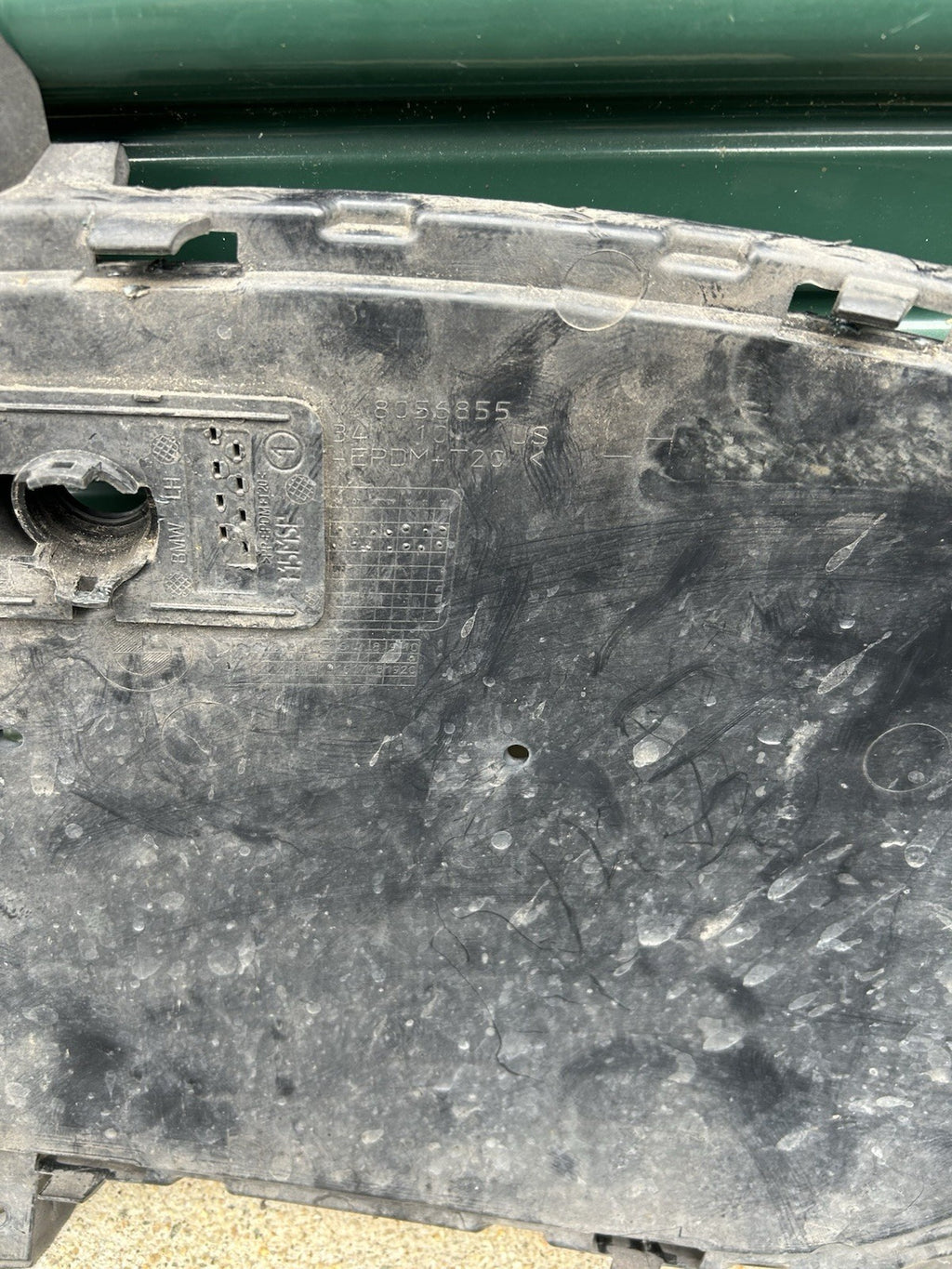 2014-2018 BMW F15 X5 FRONT M SPORT BUMPER LH DRIVER SIDE GRILLE COVER TRIM OEM