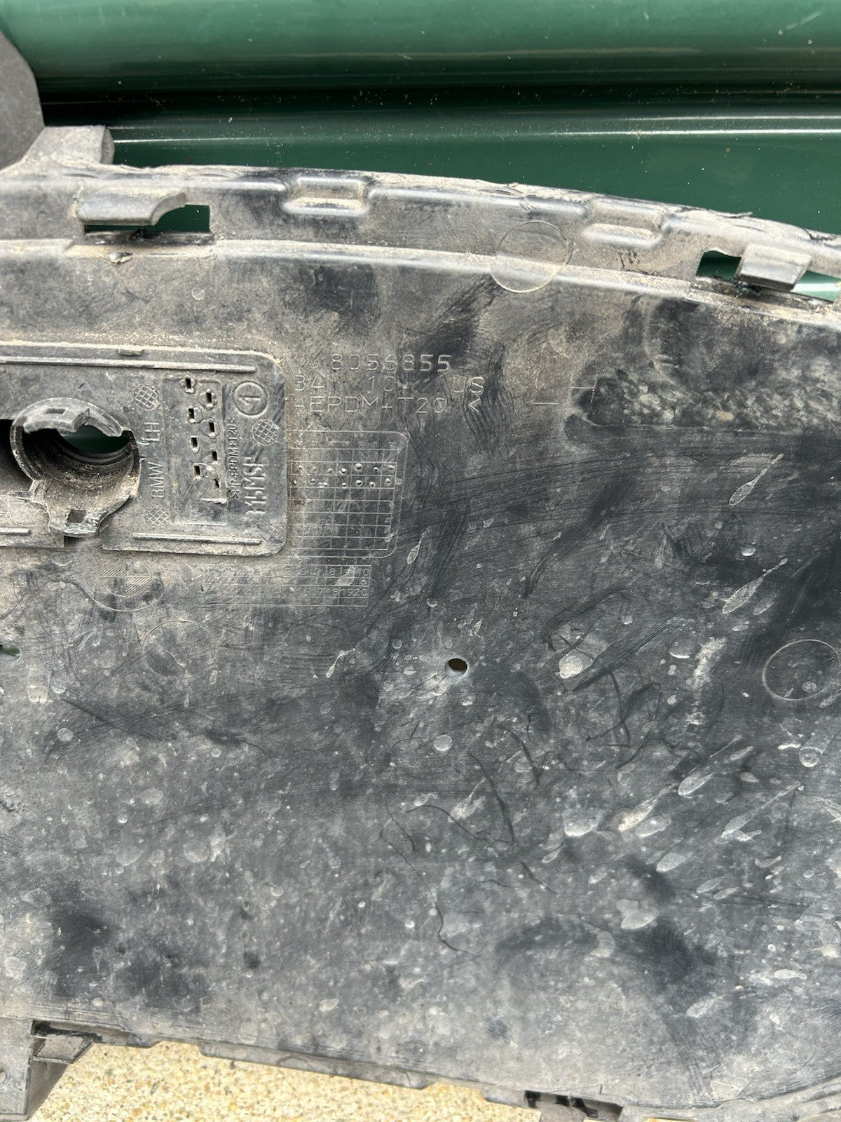 2014-2018 BMW F15 X5 FRONT M SPORT BUMPER LH DRIVER SIDE GRILLE COVER TRIM OEM