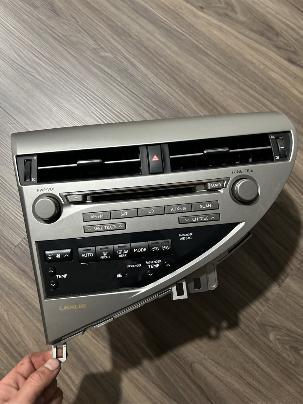 🛑 2010-2015 Lexus Rx350 Rx450H Am Fm Sat Radio 6 Disc Changer Mp3 Cd Player OEM