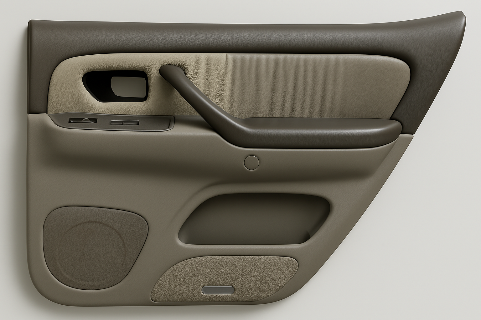 2001-2007 TOYOTA Sequoia REAR Right Passenger SIDE DOOR PANEL TRIM TAN OEM