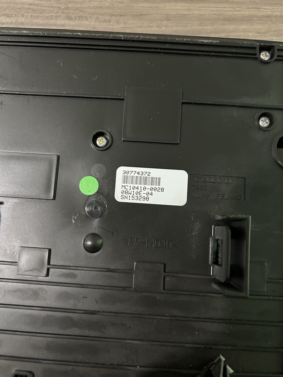 OEM 2007-2013 Volvo S80 3.2L A/C Temperature Climate Control Panel