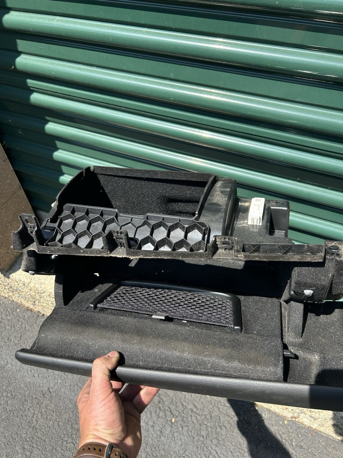 OEM BMW F15 X5 14-18 Dash Glove Box Storage Compartment BLACK 51169287297