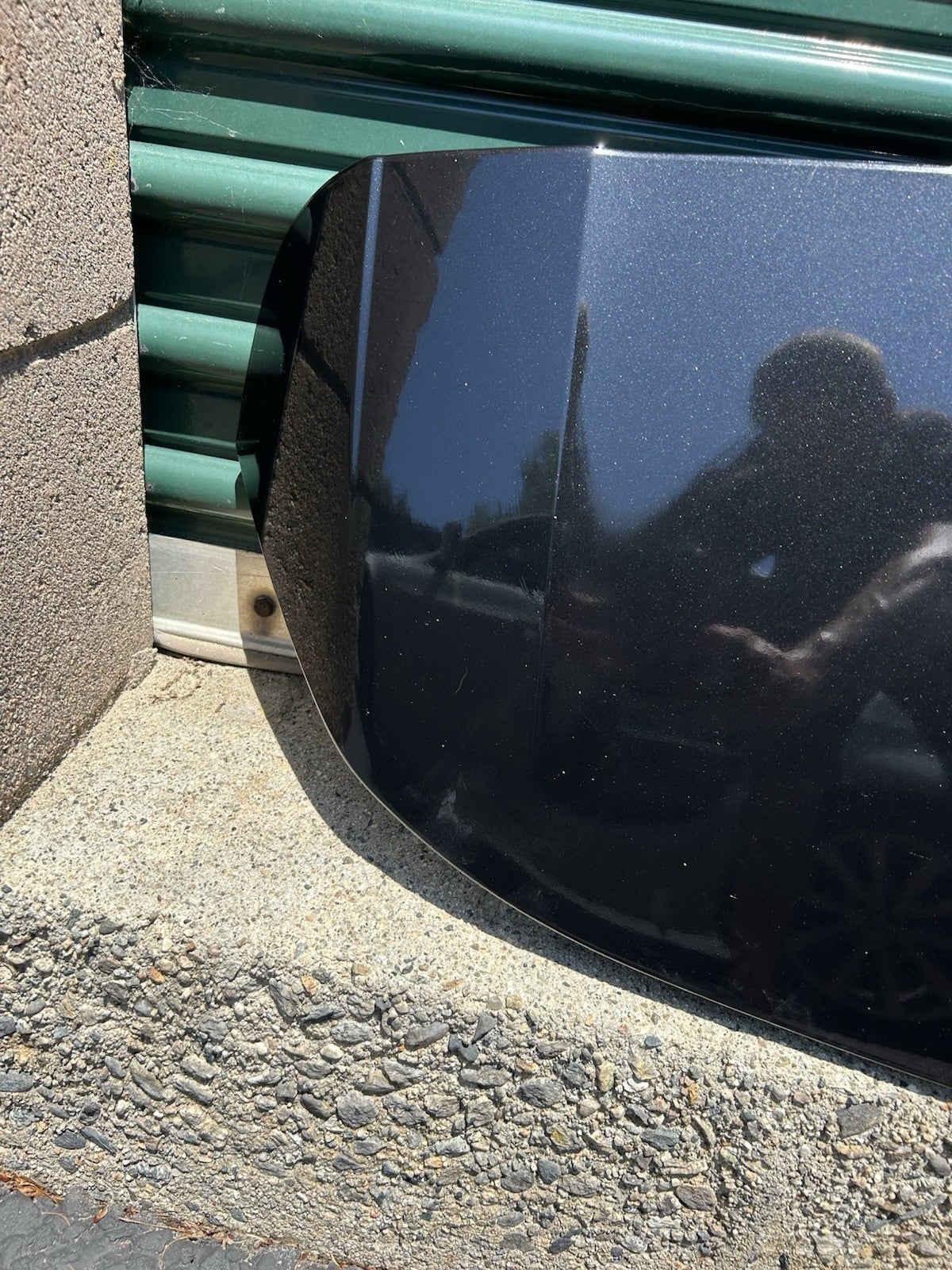 2014–2018 BMW X5 F15 Tailgate Spoiler w/ 3rd Brake Light OEM – Black 475M