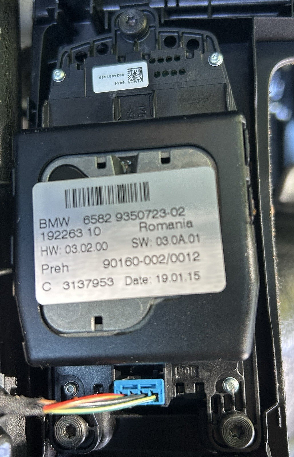 2011-2019  BMW 2,3,4,5,6,7-Series iDrive Controller Unit  65829350723 OEM Tested