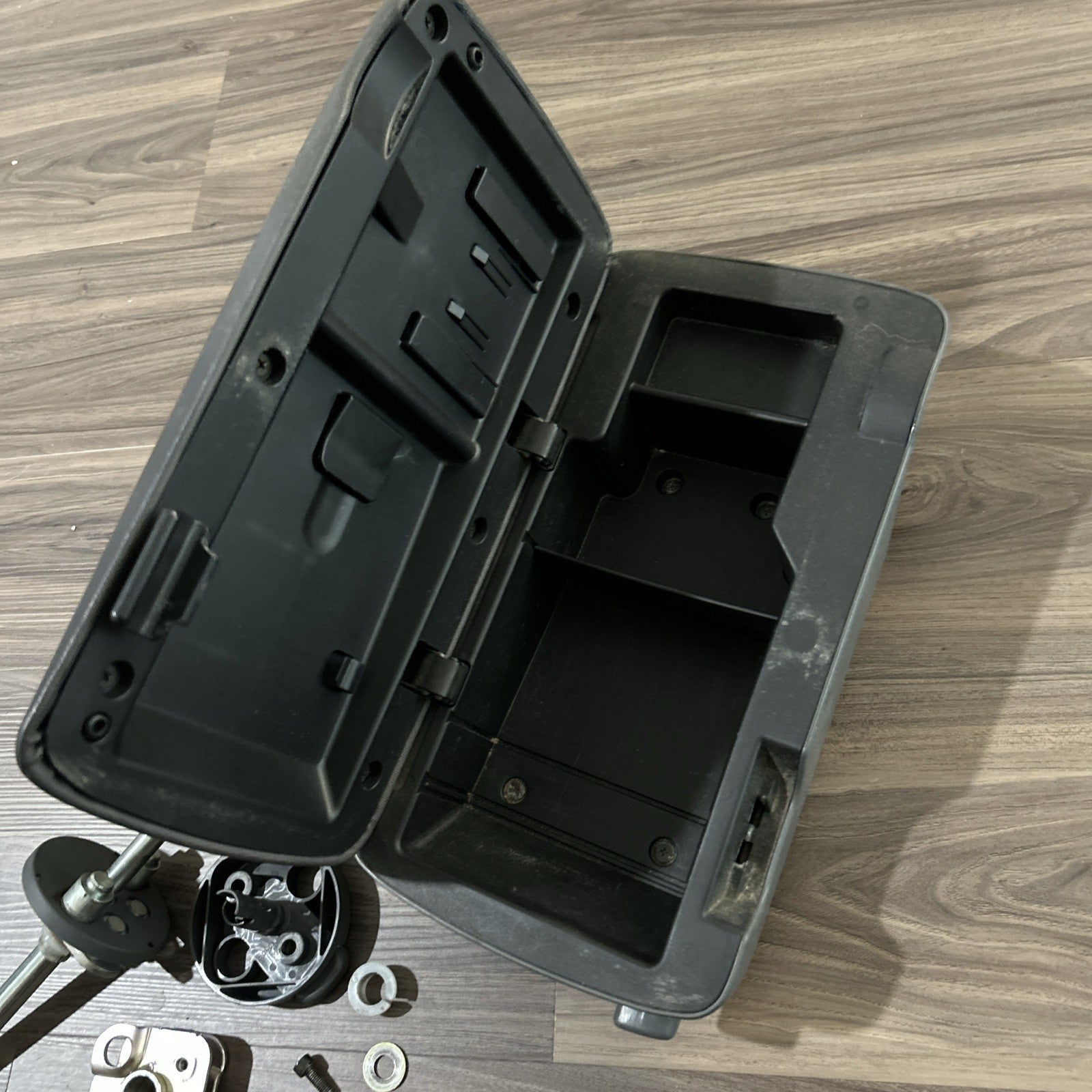 2003-2008 Honda Element Center Arm Rest Console Lid Seat Storage GRAY OEM