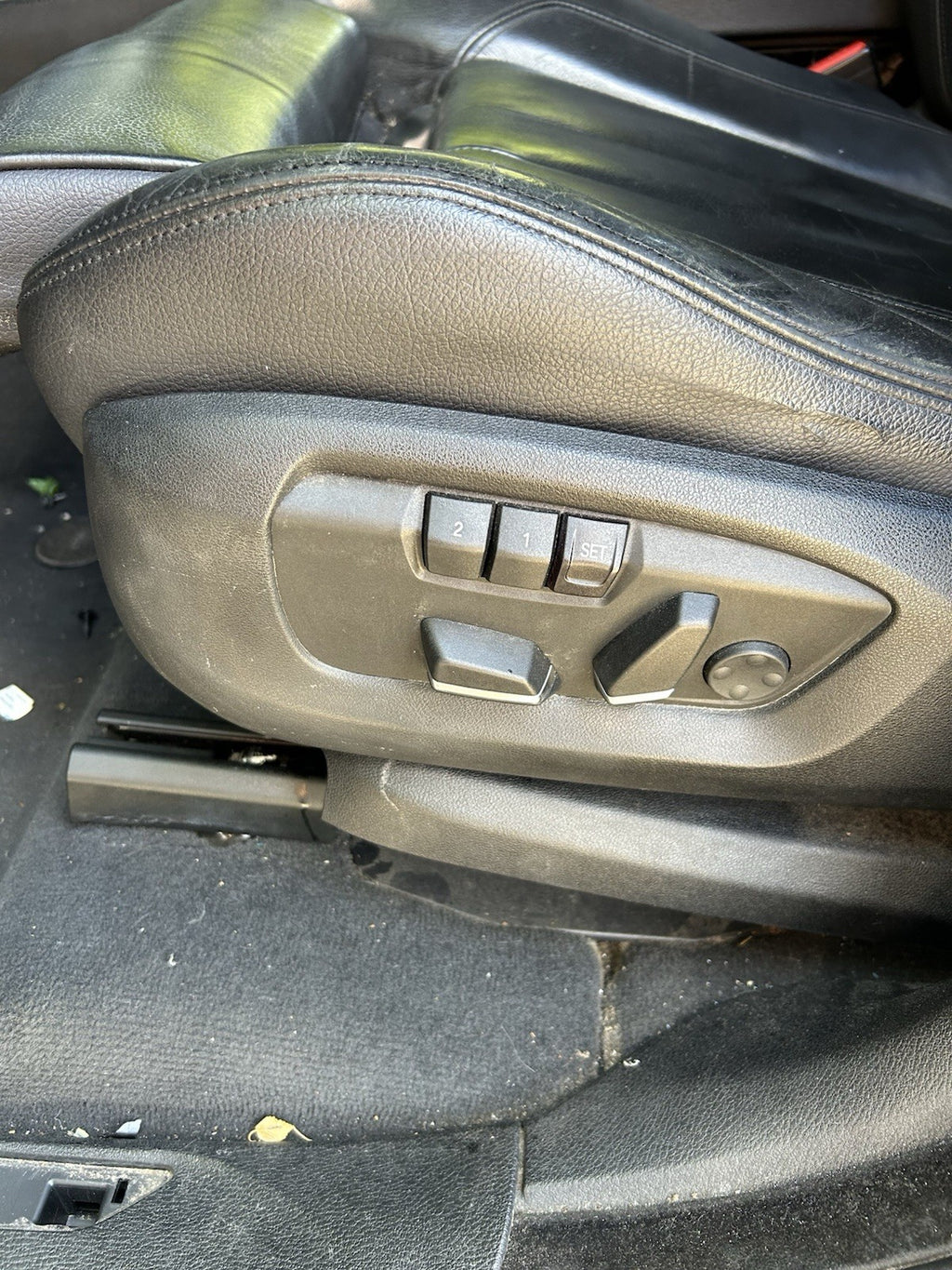 14–18 OEM BMW X5 F15 SPORT Full Seat Set –1st 2nd 3rd Row–Black Leather Interior