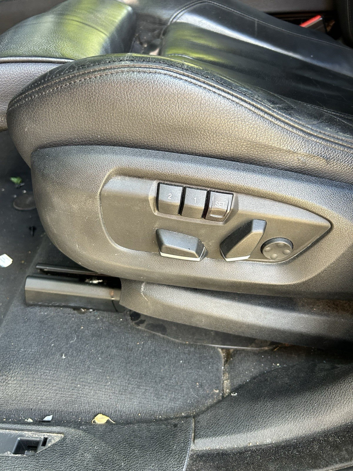 14–18 OEM BMW X5 F15 SPORT Full Seat Set –1st 2nd 3rd Row–Black Leather Interior