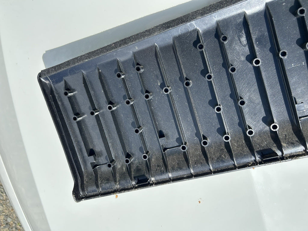 14-18 OEM BMW X5 F15 X5M F85 Rear Flap Trunk Sill Trim Scuff Plate Cover Panel