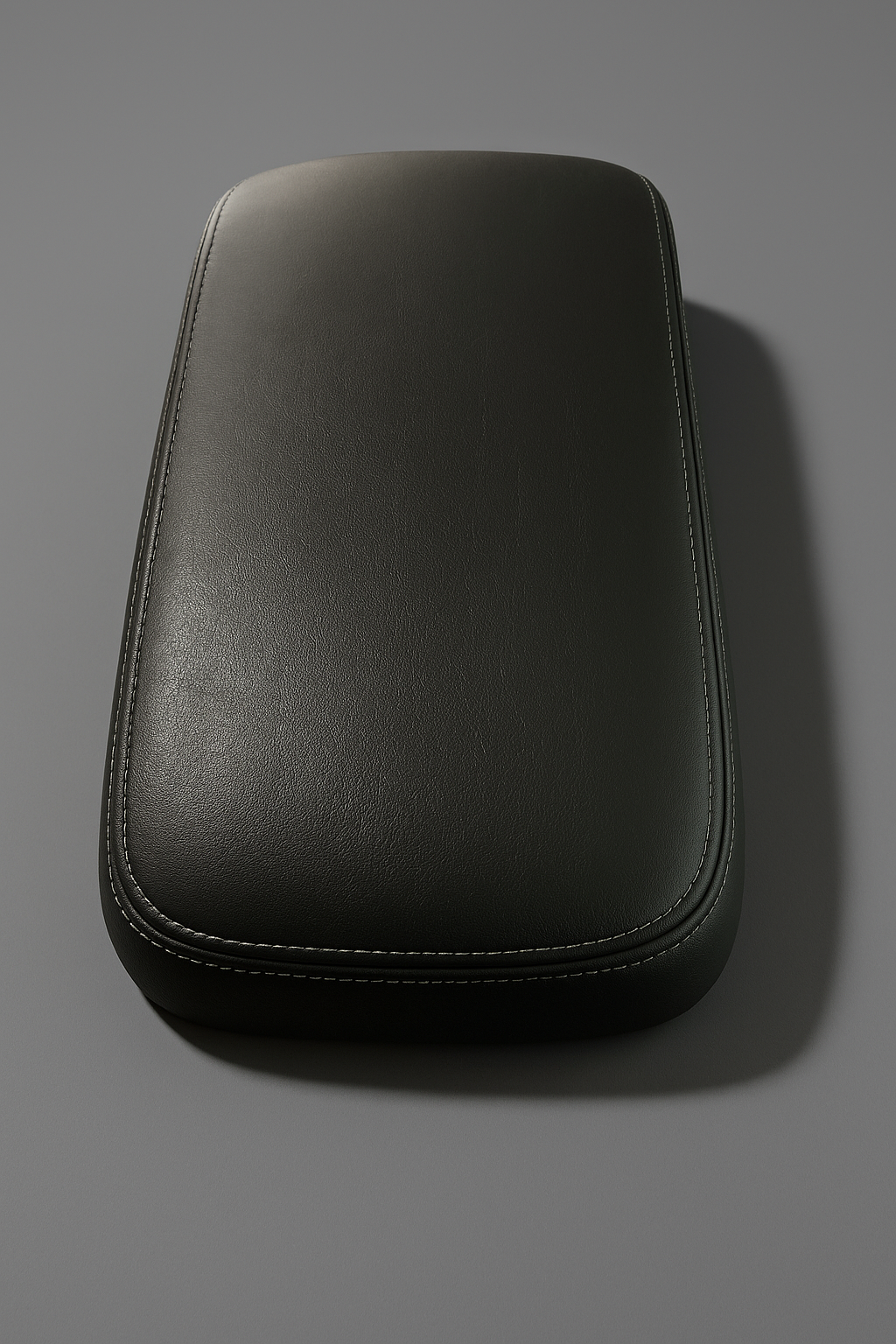 2011-2018 Dodge Charger Center Console Black Leather Armrest Lid Cover OEM