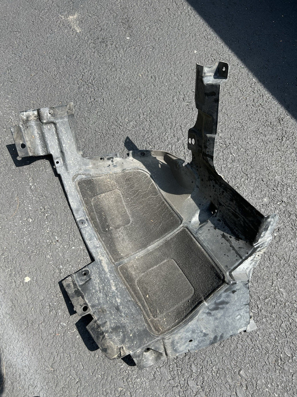 2014-2018 BMW X5 F15 FRONT RIGHT SIDE FENDER LINER REARWARD SPLASH SHIELD OEM