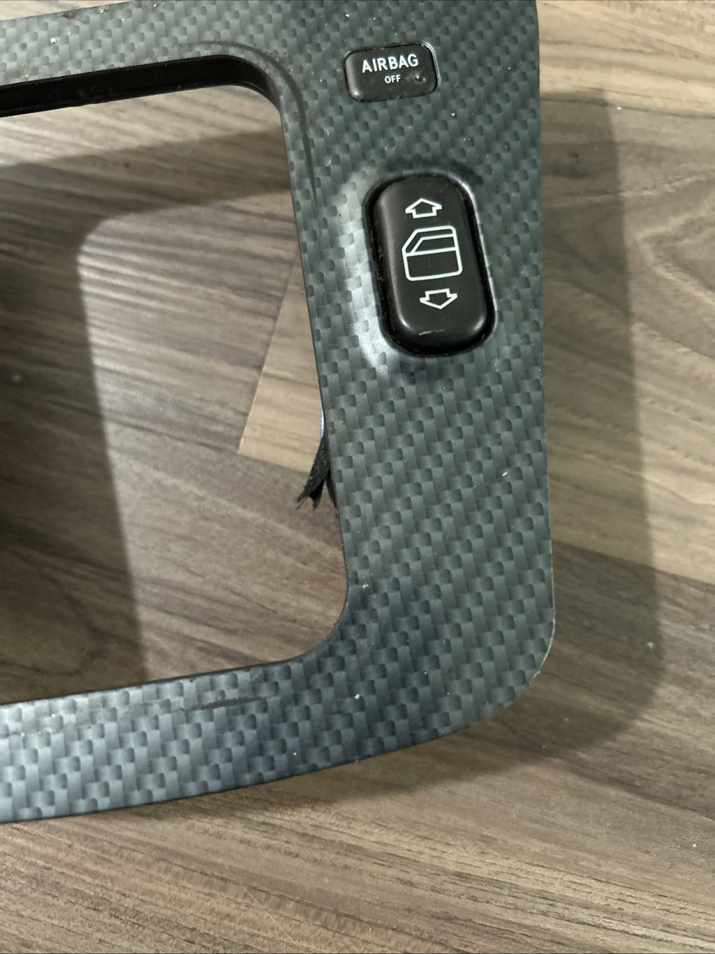 R170 97-04 Mercedes SLK Class Front Center Console Shifter Trim Cover K232