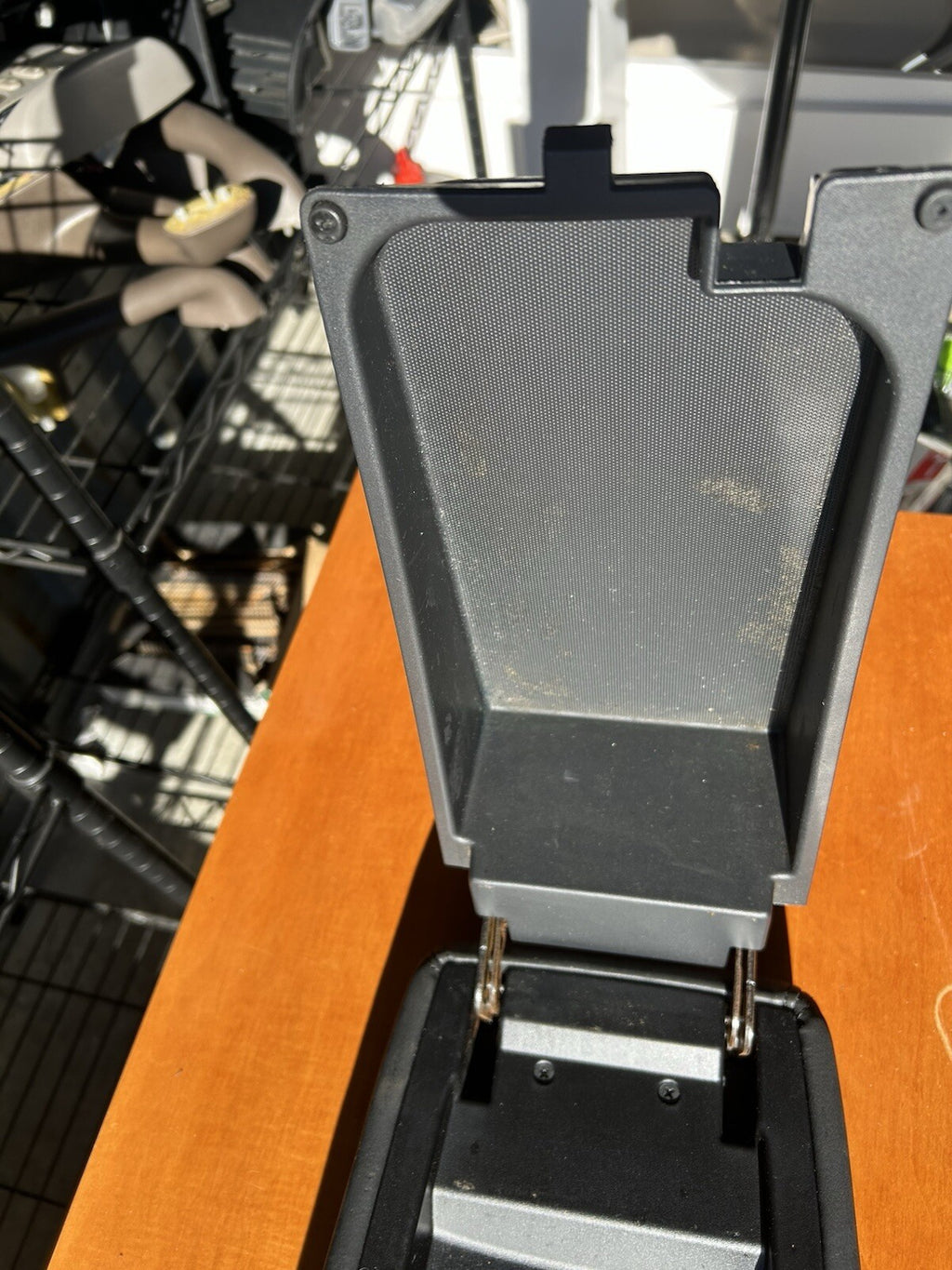 💎 2013 - 2018 Nissan Altima Black Center Console Lid Armrest Leather OEM