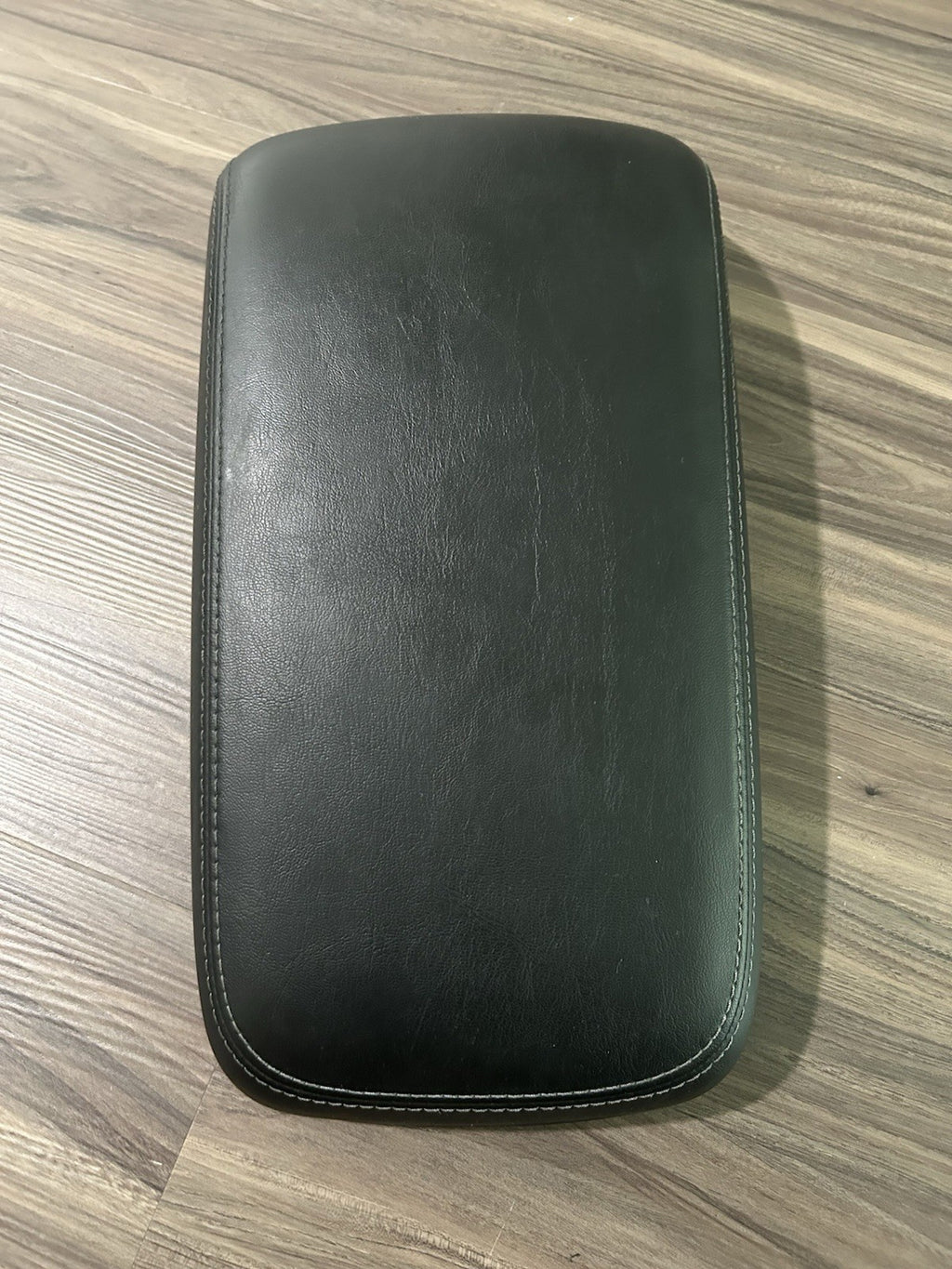 2011-2018 Dodge Charger Center Console Black Leather Armrest Lid Cover OEM