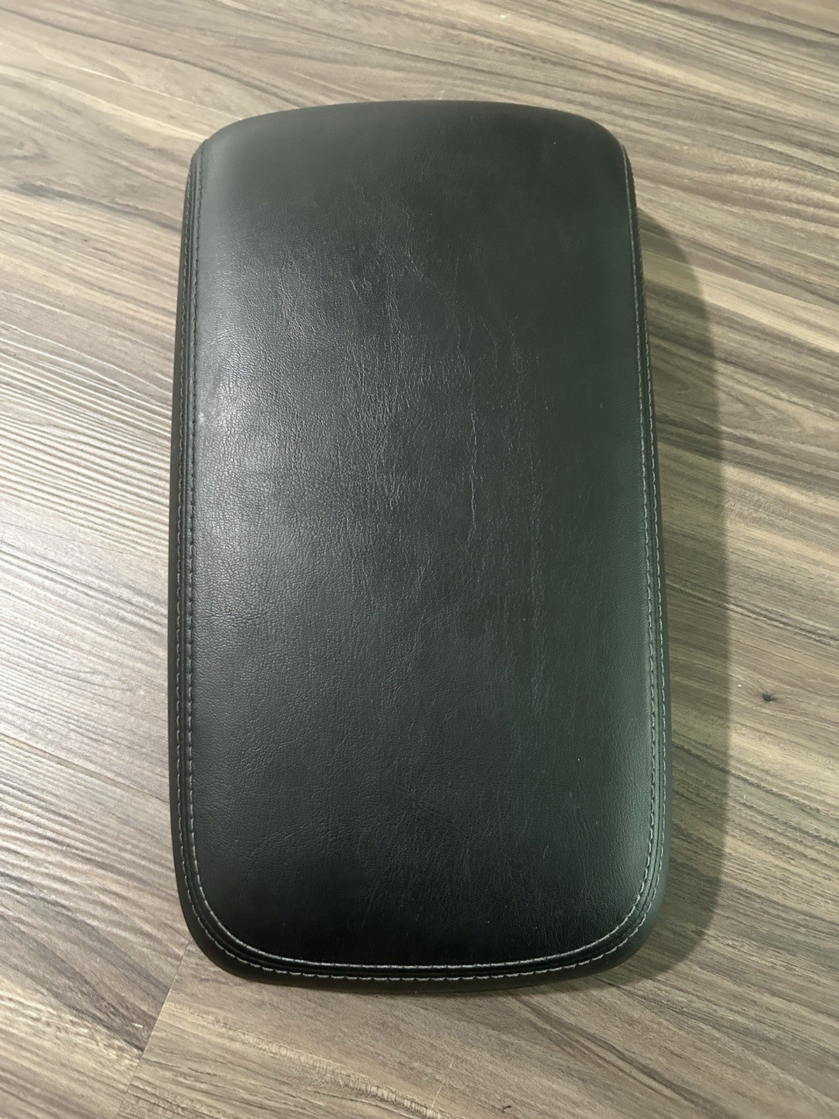 2011-2018 Dodge Charger Center Console Black Leather Armrest Lid Cover OEM