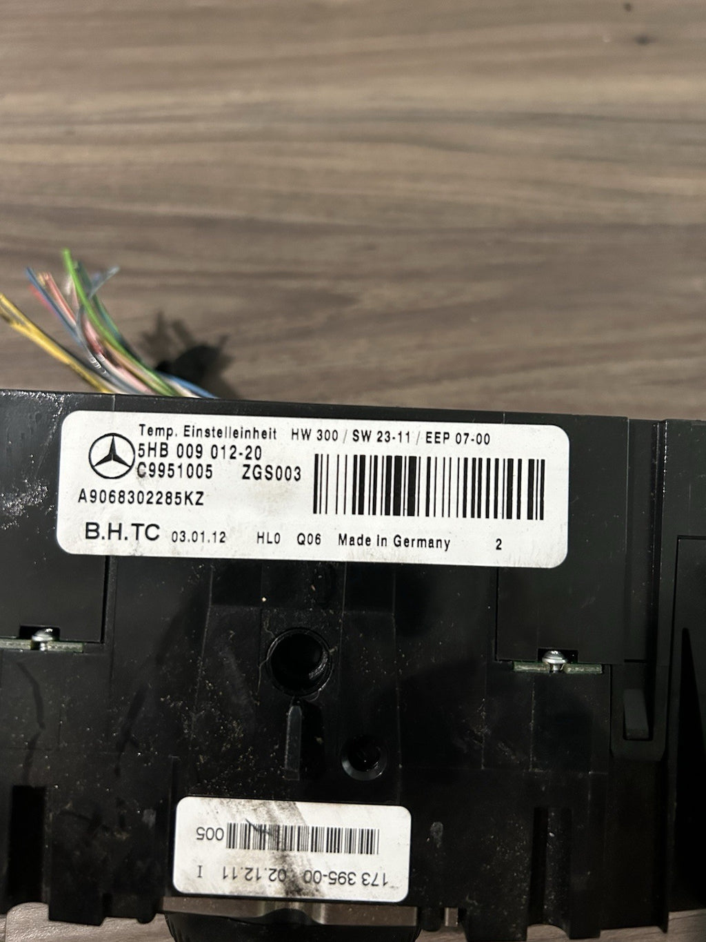 2010-2018 Mercedes Dodge Sprinter AC Heat Temperature  Climate Control