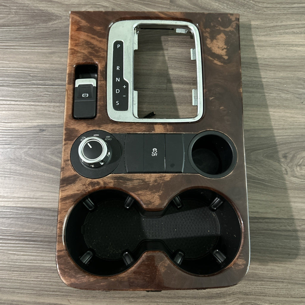 2011-2017 VOLKSWAGEN TOUAREG OEM CUP HOLDER W/TRACTION PARKING DIFF DSC SWITCH