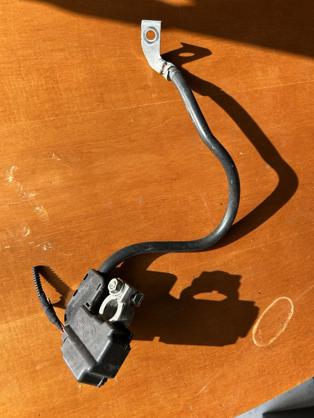 BMW E60 E61 E70 E71 NEGATIVE BATTERY GROUND CABLE BLACK WIRE OEM 6112 921594901