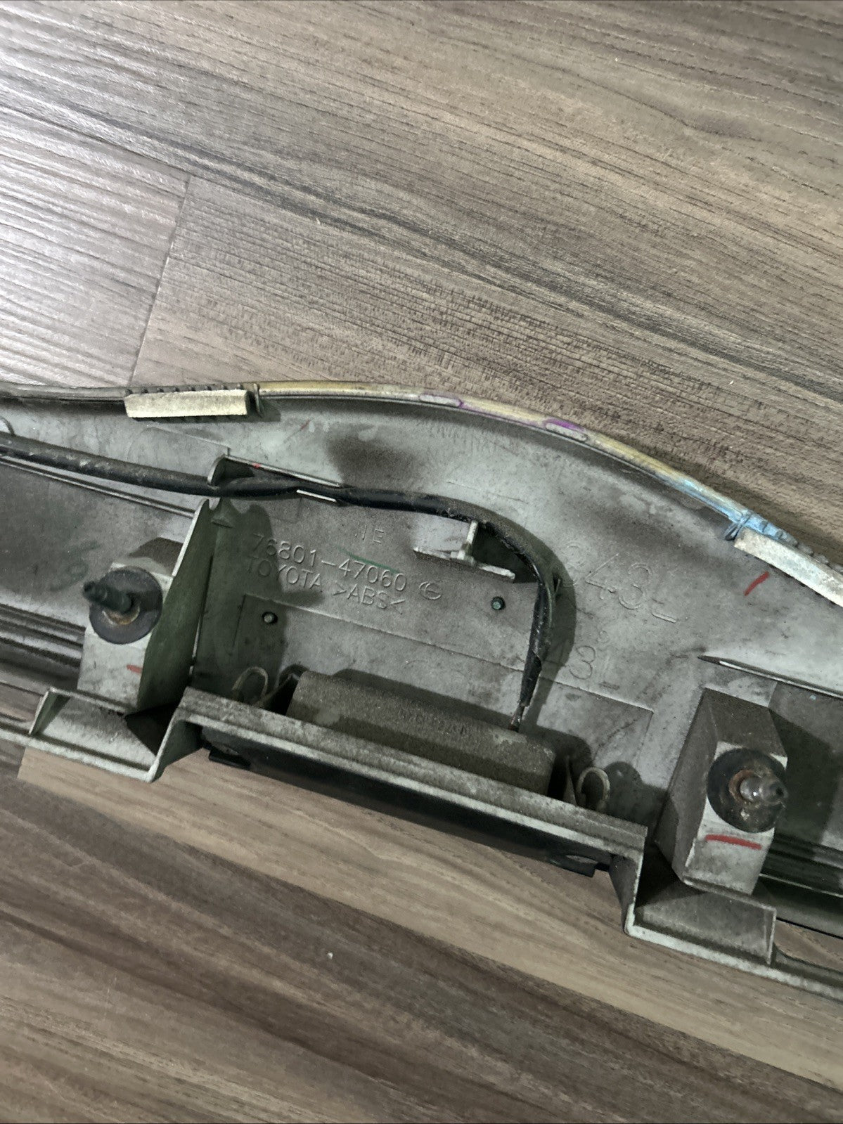 2004-2009 Toyota Prius Rear Liftgate Handle Garnish Trim OEM Black 202