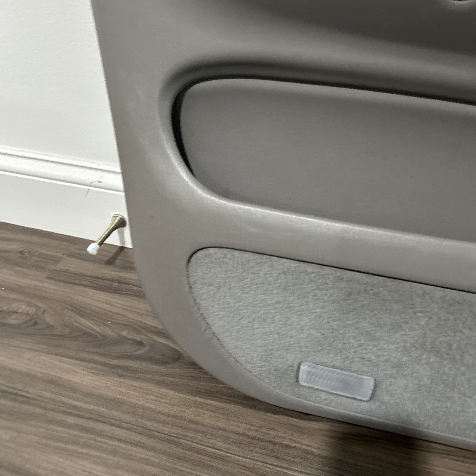 2001 2002 2003 2004 Toyota Sequoia Left Driver  Front Door Panel Trim Gray OEM