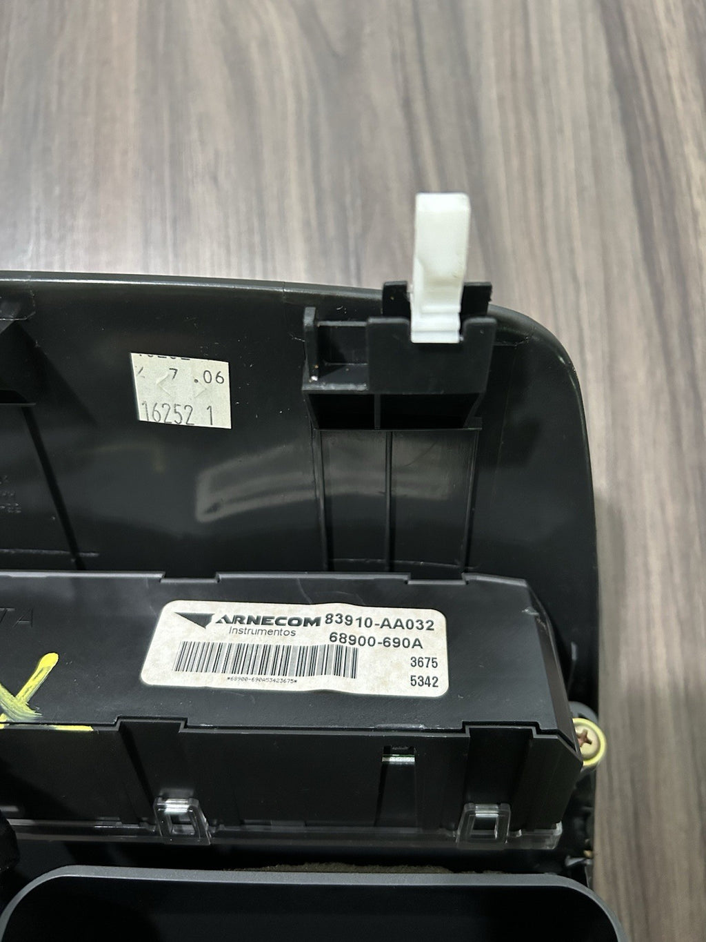 2004-2008 Toyota Solara Center Dash Vent Air Vent Trim Bezel Clock Info P5430 DG