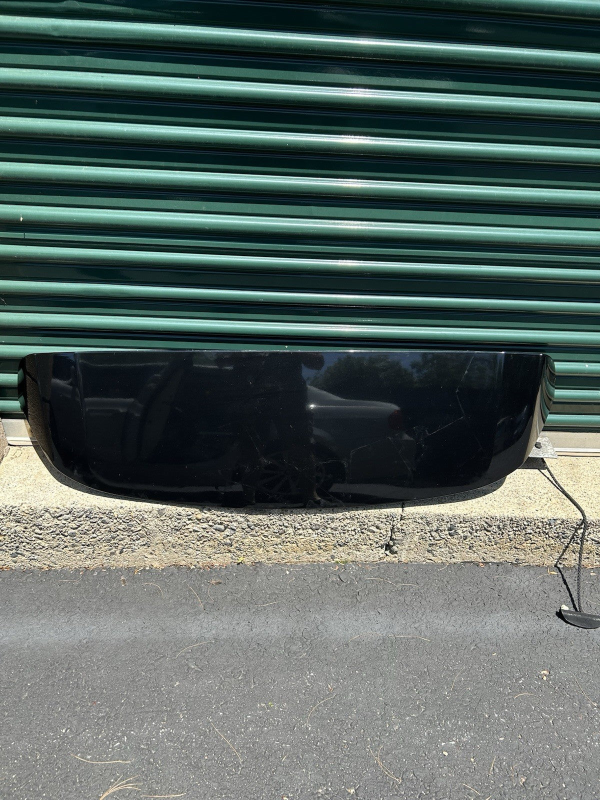 2014–2018 BMW X5 F15 Tailgate Spoiler w/ 3rd Brake Light OEM – Black 475M