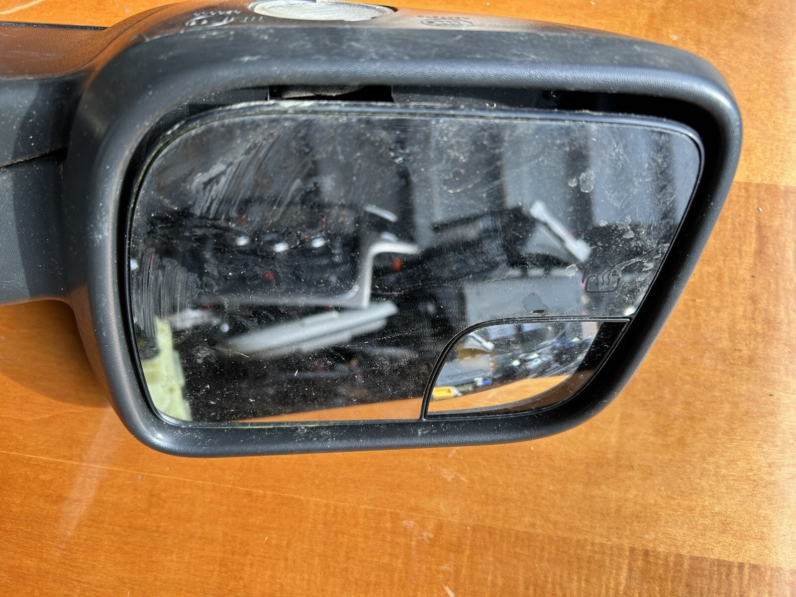 2011-2015 Ford Explorer Left Driver Side View Door Mirror Power Black