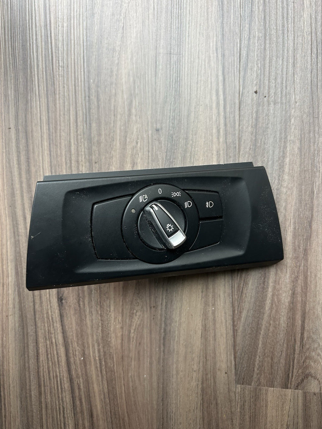 08-11 OEM BMW E82 E88 E90 E91 Headlight Switch Control Panel Light Module BLACK