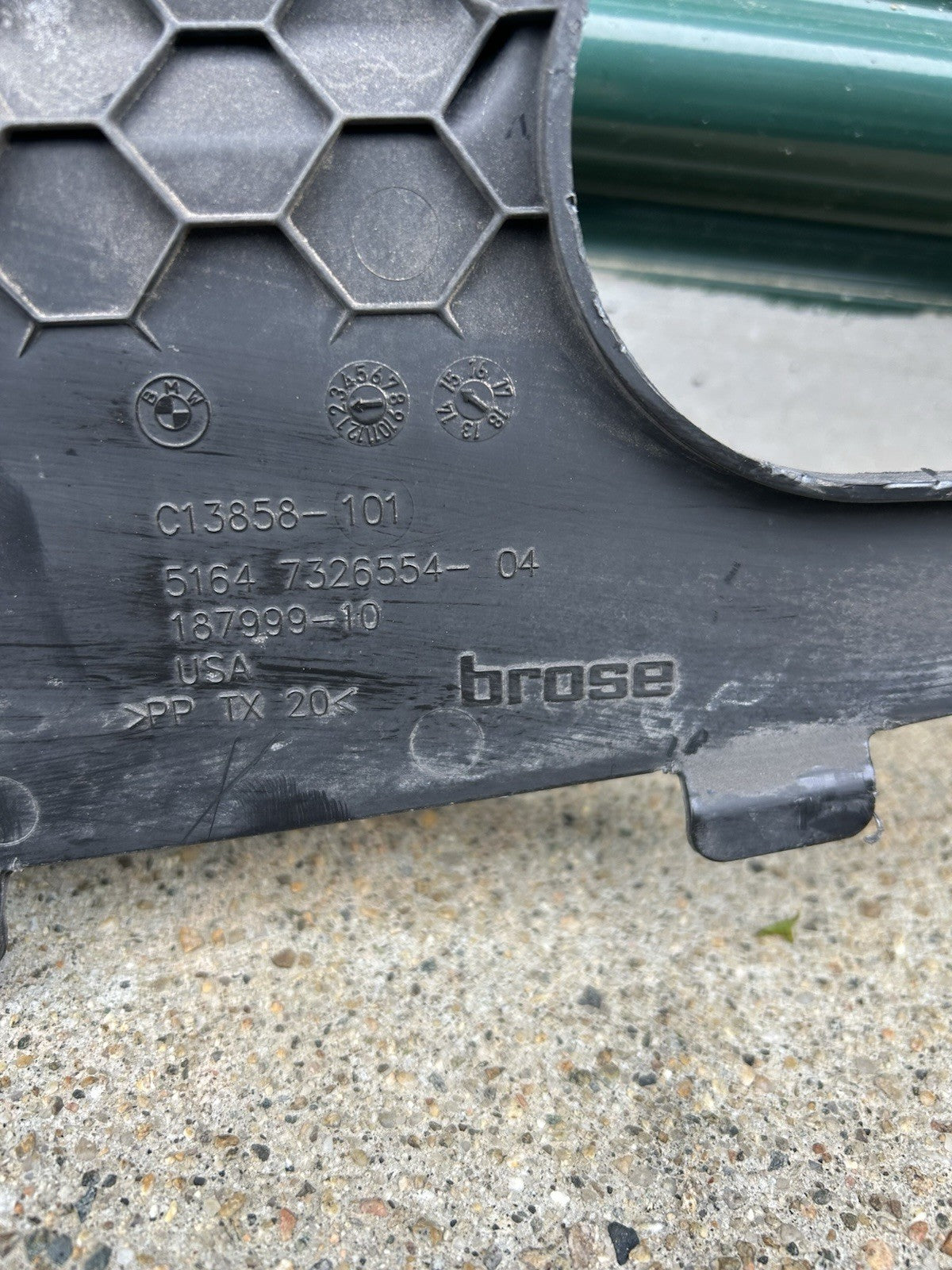 14-18 BMW X5 3.0 Front Upper Radiator Support Cover Trim Panel OEM