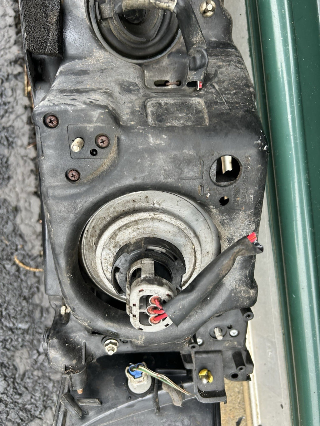 90-94 LEXUS LS400 DRIVER LEFT FULL HEADLIGHT LAMP ASSEMBLY OEM 228-74984