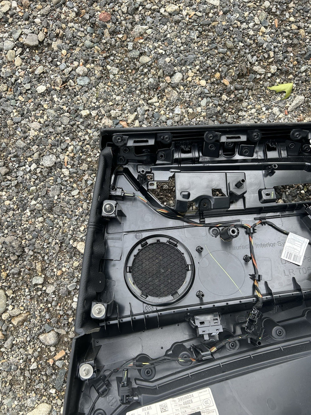 14-18 BMW X5 F15 Rear Left Driver Door Panel Card W/ Black OEM