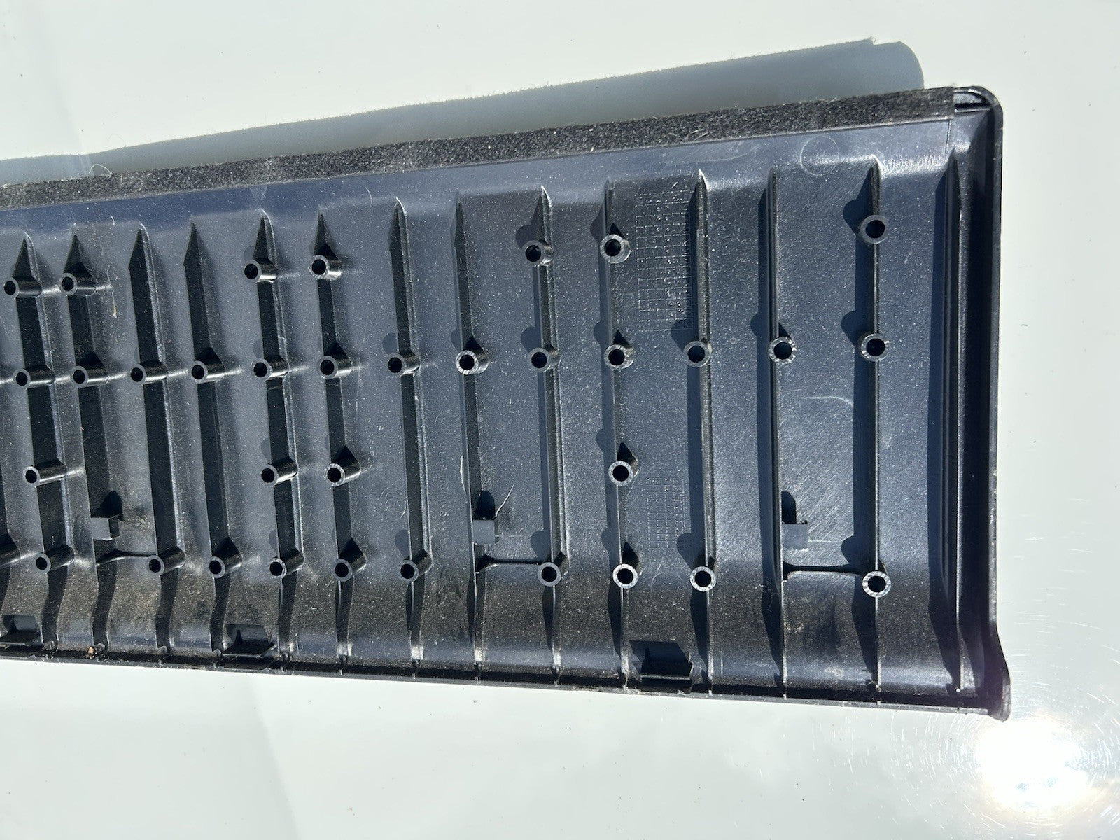 14-18 OEM BMW X5 F15 X5M F85 Rear Flap Trunk Sill Trim Scuff Plate Cover Panel