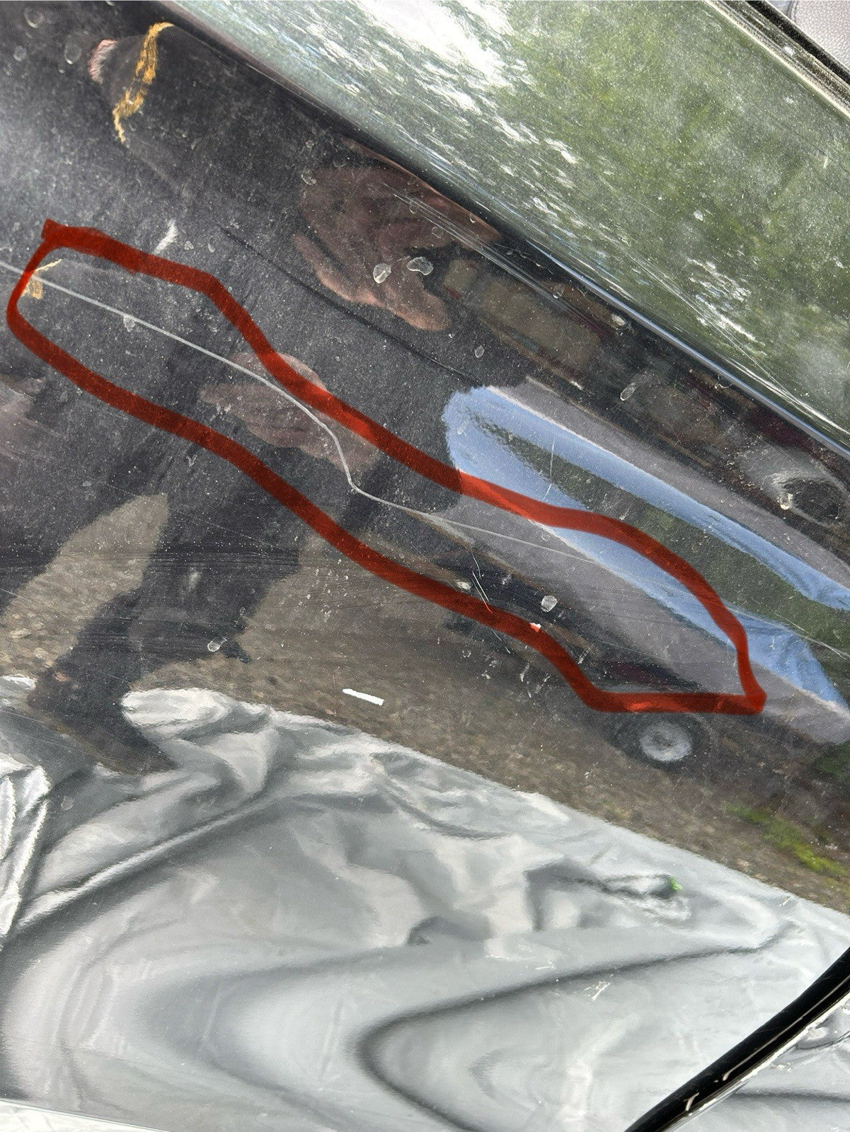 OEM 2014-2018 BMW X5 X5M F15 F85 RIGHT REAR DOOR Black 475M