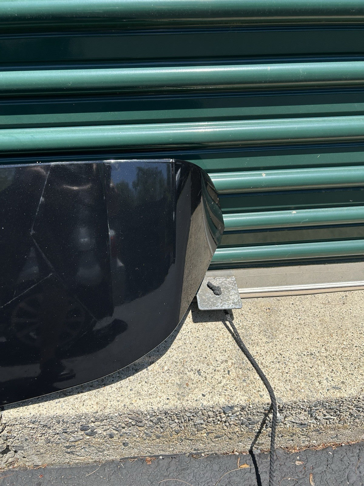 2014–2018 BMW X5 F15 Tailgate Spoiler w/ 3rd Brake Light OEM – Black 475M