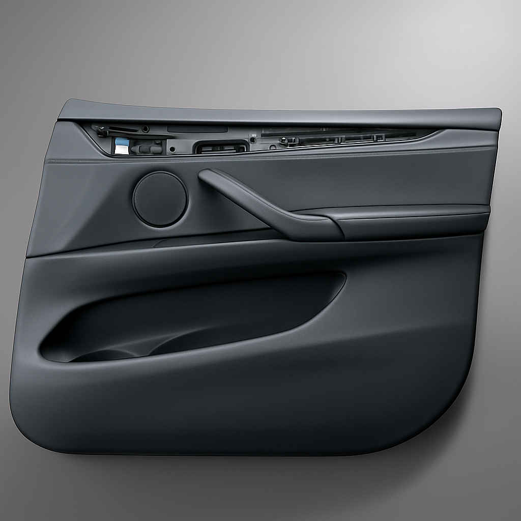 🚘 2014 - 2018 BMW X5 F15 Door Panel Front Right Door Card Black OEM🔩